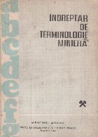 Indreptar terminologie miniera