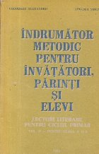 Indrumator metodic pentru invatatori parinti