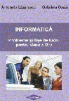 coperta Informatiica - probleme si fise de lucru pentru clasa a IX-a