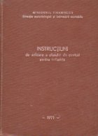 Instructiuni de aplicare a planului de conturi pentru industrie