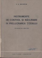 Instrumente de control si masurare in prelucrarea titeiului