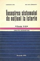 Insusirea sistemului notiuni istorie