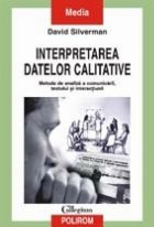 Interpretarea datelor calitative Metode analiza