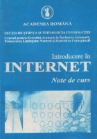 Introducere in INTERNET - Note de curs