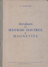 Introducere in masurari electrice si magnetice
