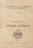 Introducere in topologia generala
