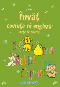 Invat cuvinte in engleza (carte de colorat)