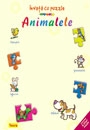 Invata cu puzzle animalele (contine 6 jocuri puzzle)