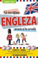 Sa invatam ENGLEZA acasa si la scoala (4 Audio CD + Manual + Dictionar de buzunar)