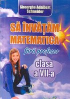 Sa invatam matematica fara profesor, Clasa a VII-a (Schneider)