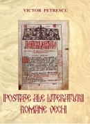 Ipostaze ale literaturii romane vechi