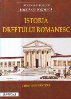 Istoria Dreptului Romanesc - Curs Universitar