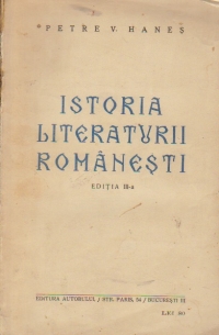 Istoria Literaturii Romanesti, Editia a III-a