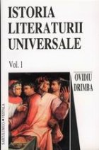 Istoria literaturii universale Volumele (Drimba)