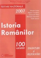 Istoria Romanilor 100 variante enunturi