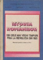 Istoria romanilor din cele mai