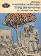 Istoria Tarii Rumanesti Cronicari munteni