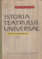 Istoria teatrului universal contemporan, Volumul I