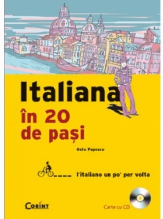 ITALIANA IN 20 DE PASI (carte cu CD)