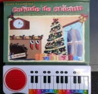 Joaca-te cantand. Colinde de Craciun - canta 7 colinde de Craciun la propriul tau pian electronic (cu partituri)