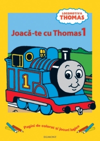 Joaca-te cu Thomas 1 - pagini de colorat si jocuri logice