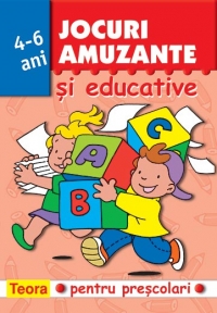 Jocuri amuzante si educative pentru prescolari - vol. 2 (roz)