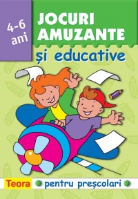 Jocuri amuzante si educative pentru prescolari (4-6 ani, verde)