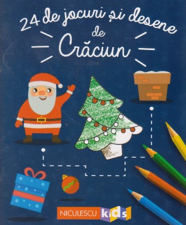 24 de jocuri si desene de Craciun