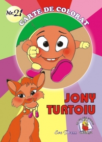 Jony Turtoiul - carte de colorat