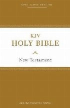 KJV, Holy Bible New Testament, Paperback, Comfort Print