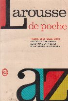 Larousse de poche. Precis de grammaire. Locutions latines et etrangeres