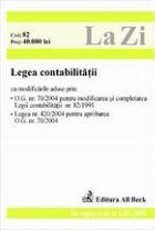 Legea contabilitatii (actualizat 2005)