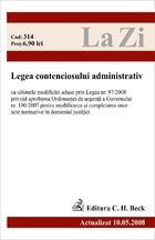 Legea contenciosului administrativ (actualizat la 10.05.2008), Cod 314