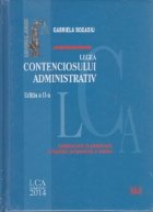 Legea contenciosului administrativ Editia Comentata