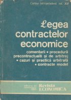 Legea contractelor economice Comentarii Procedura