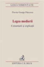 Legea medierii Comentarii explicatii