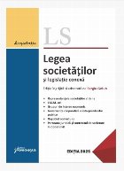 Legea societăţilor şi legislaţie conexă