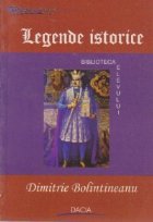 coperta Legende istorice