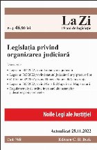 Legislaţia privind organizarea judiciară : actualizat aprilie 2022
