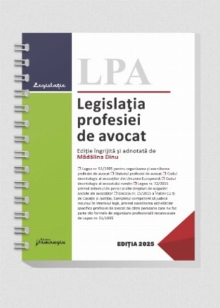 Legislaţia profesiei de avocat