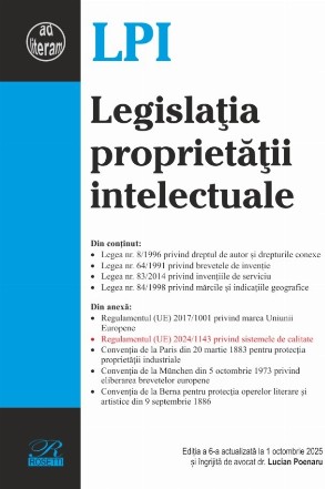 Legislaţia proprietăţii intelectuale