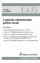 Legislatia administratiei publice locale (actualizat la 01.09.2009). Cod 363