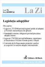 Legislatia adoptiilor ( in vigoare de la 1.01.2005)