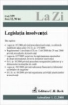 Legislatia insolventei (actualizat la 01.12.2008). Cod 339