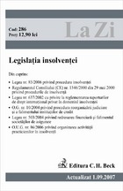 Legislatia insolventei. Cod 286 (actualizat la 01.09.2007)