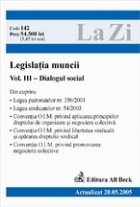 Legislatia muncii (actualizat 2005) vol