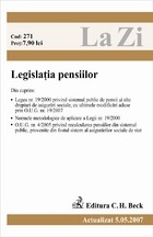 Legislatia pensiilor, actualizat la 05.05.2007