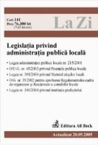 Legislatia privind administratia publica locala