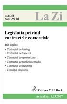 Legislatia privind contractele comerciale (actualizat