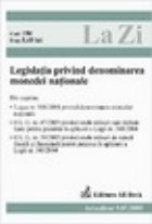 Legislatia privind denominarea monedei nationale (actualizat la 05.07.2005)